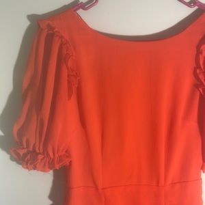 Orange HYFVE dress. Very lightweight